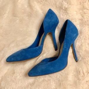 BCBG blue heels size 7